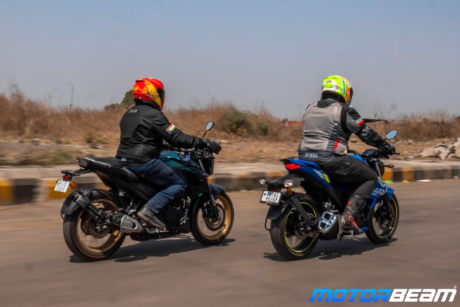 Suzuki Gixxer 250 vs Yamaha FZS 25 Comparison Review 11