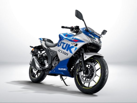 Suzuki Gixxer SF 250 Triton Blue Silver