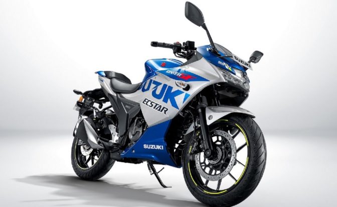 Suzuki Gixxer SF 250 Triton Blue Silver