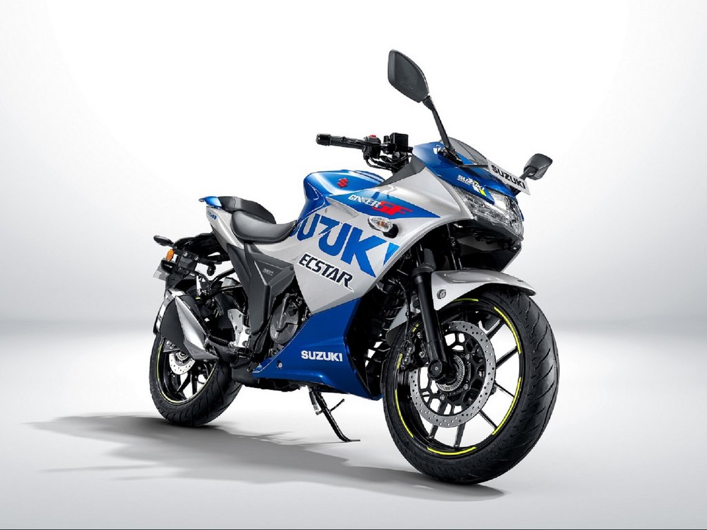 Suzuki Gixxer SF 250 Triton Blue Silver