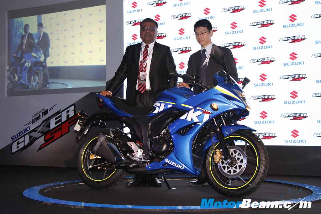 Suzuki Gixxer SF Launch