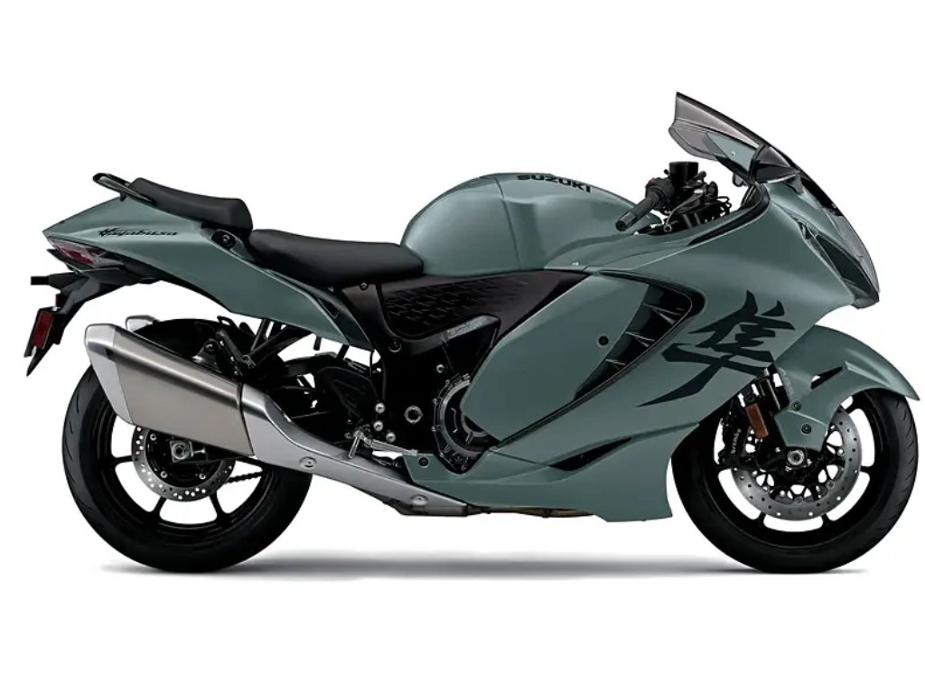 Suzuki Hayabusa Green Side