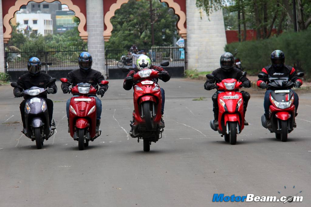 Suzuki Let's vs TVS Wego Shootout