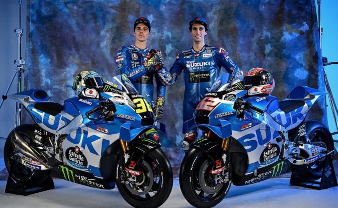Suzuki MotoGP Exit Photoshoot
