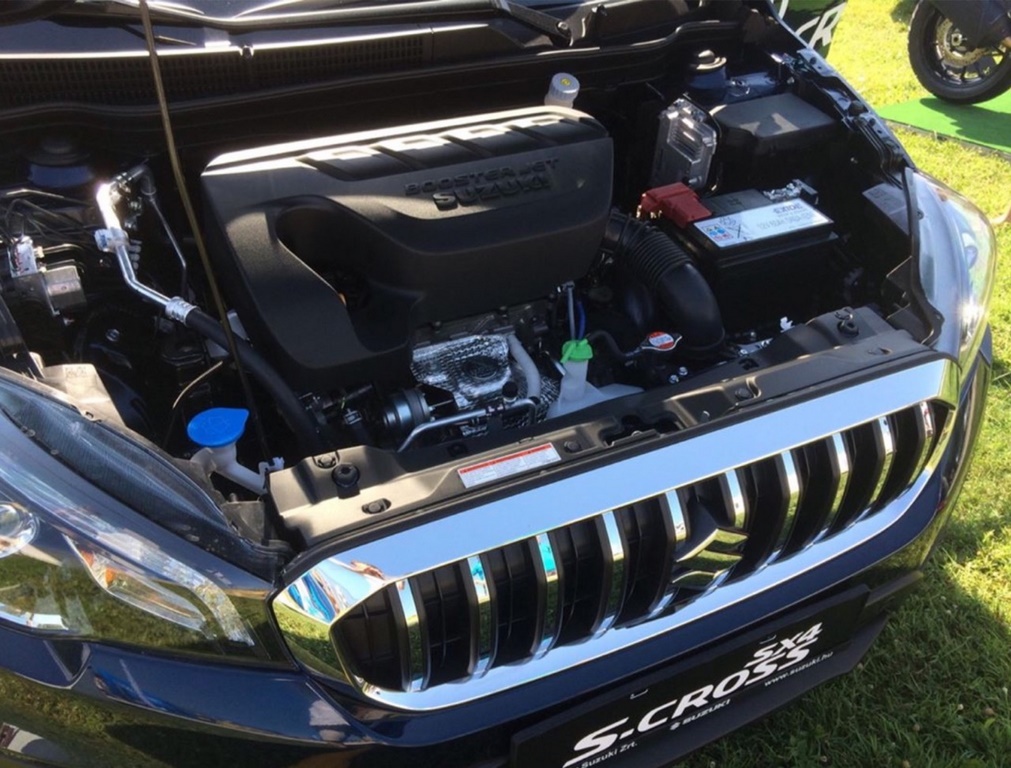 Suzuki S Cross Facelift Engine Bay