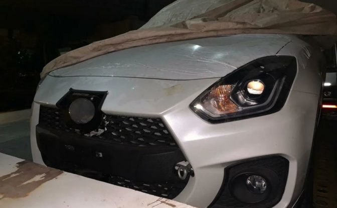 Suzuki Swift Sport Spied