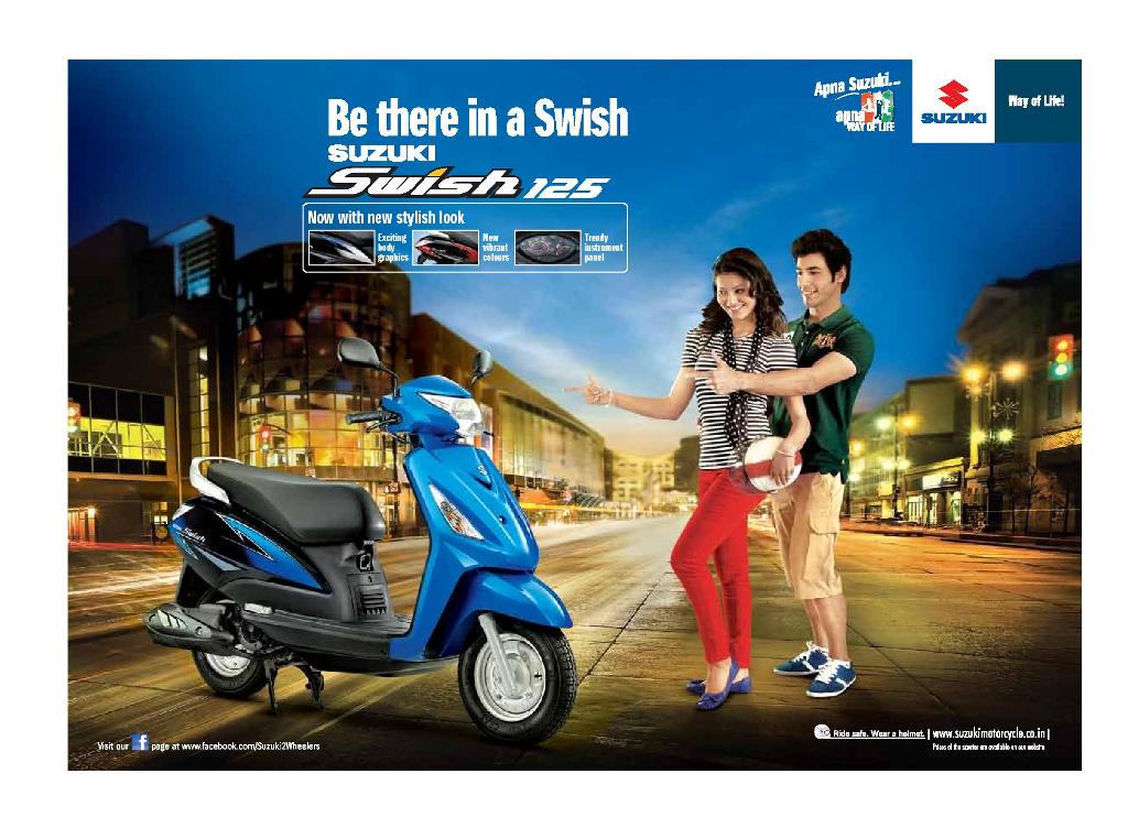 Suzuki Swish 125 Brochure