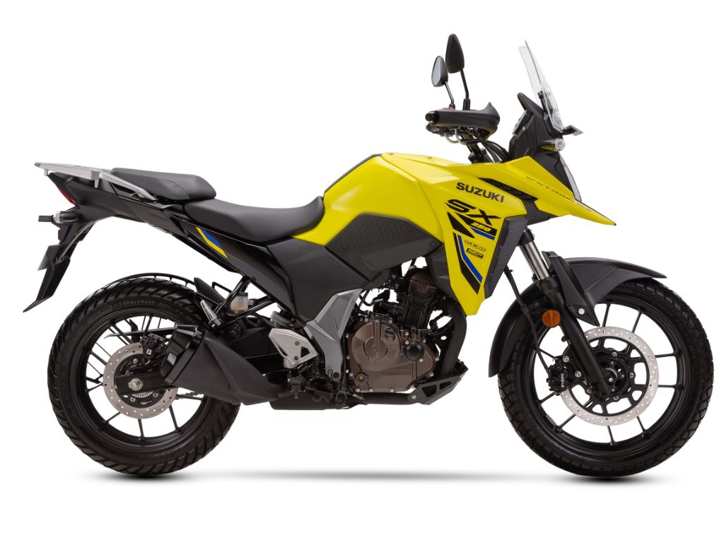 Suzuki V-Strom SX Yellow side