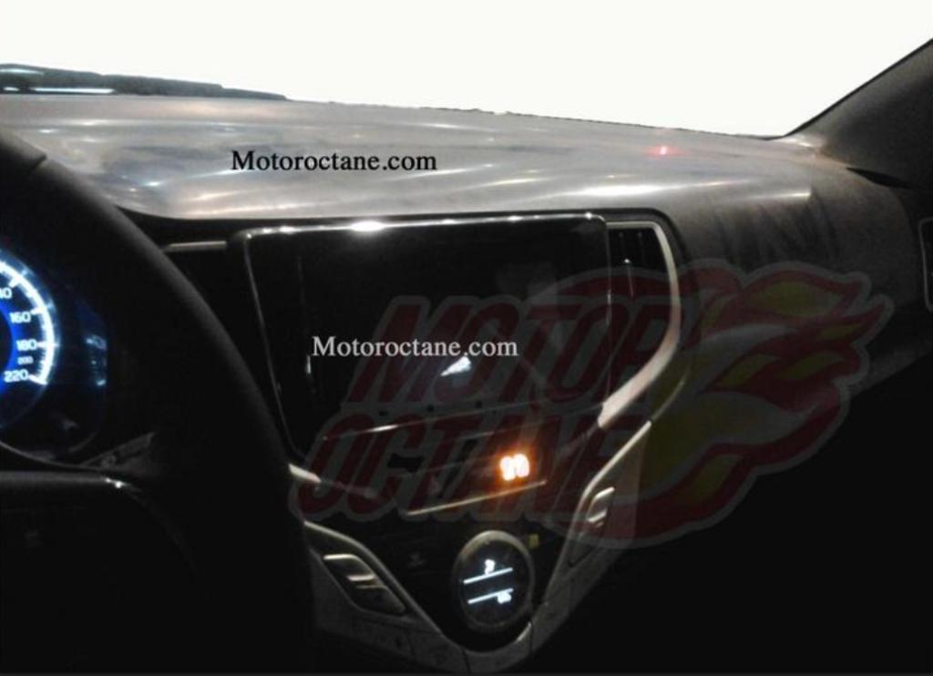 Suzuki YRA Spy Shot Centre Console