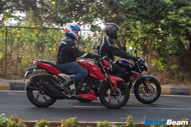 TVS Apache 160 4V vs Suzuki Gixxer SP Comparo