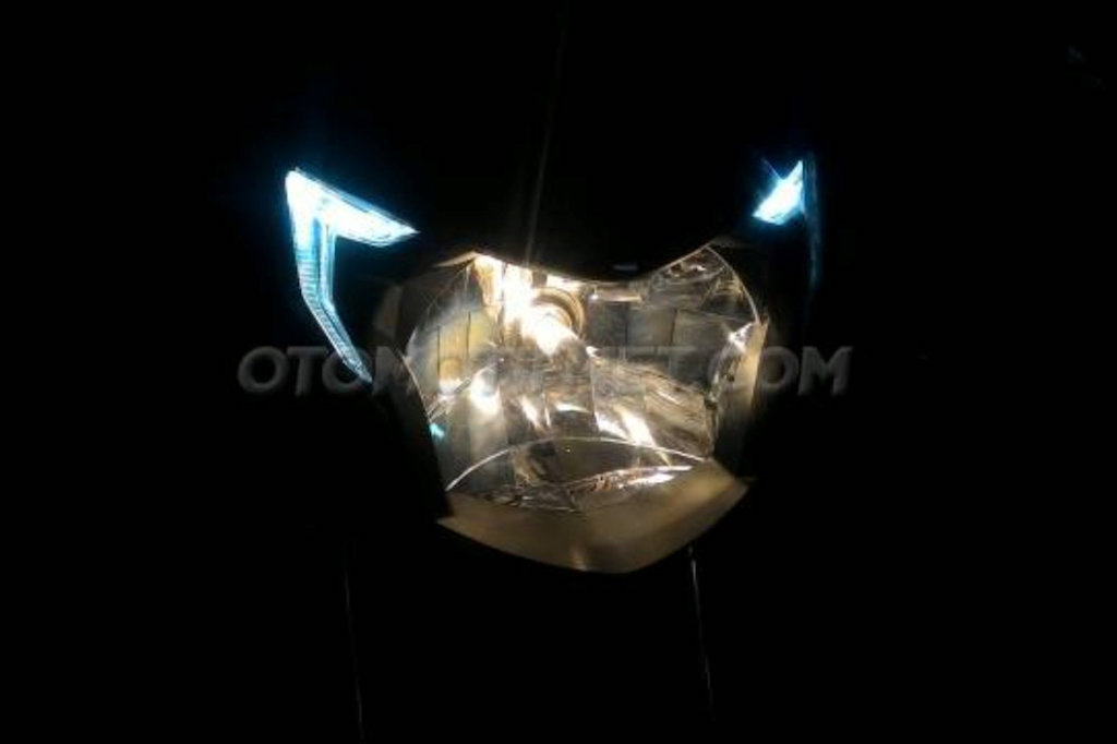 TVS Apache 200 LED DRLs Spied