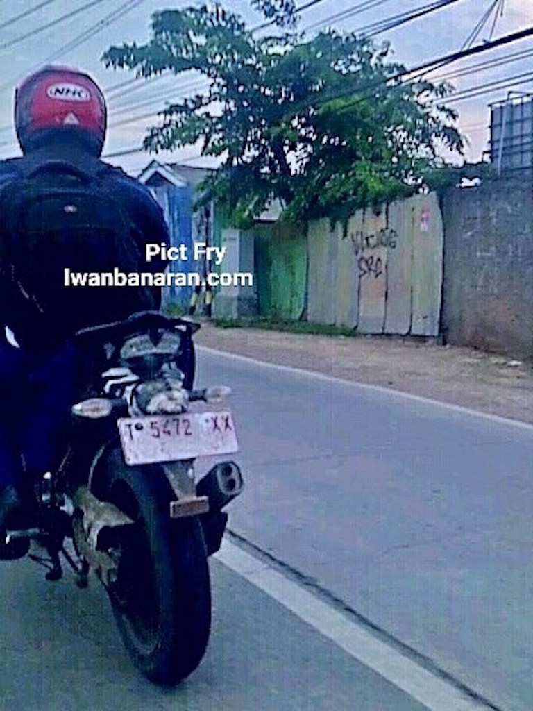 TVS Apache 200 Spied Indonesia