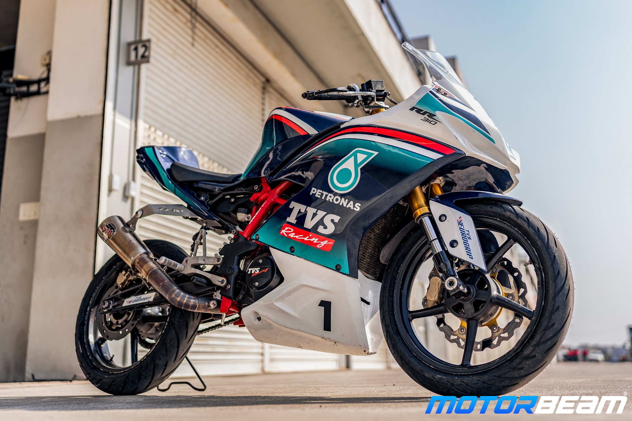 TVS Apache RR 310 OMC Race Experience 1