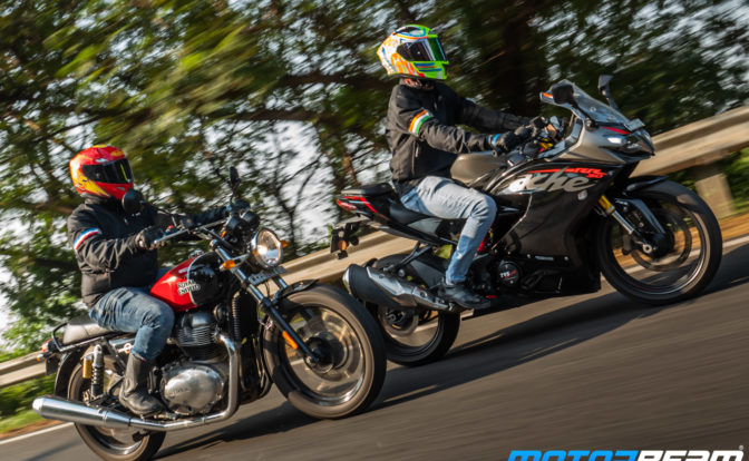 TVS Apache RR 310 Vs RE Interceptor 650