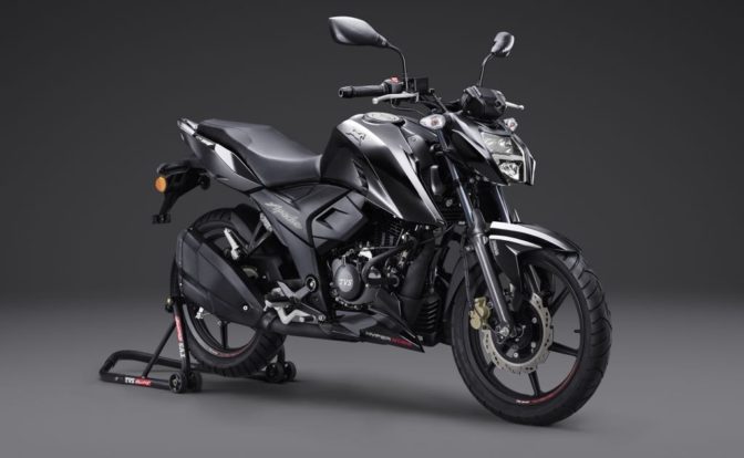 TVS Apache RTR 160 4V Black Edition Price