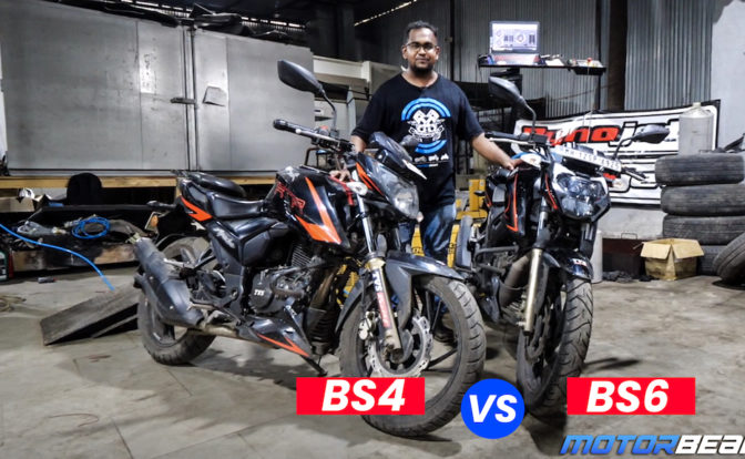 TVS Apache RTR 200 4V Dyno