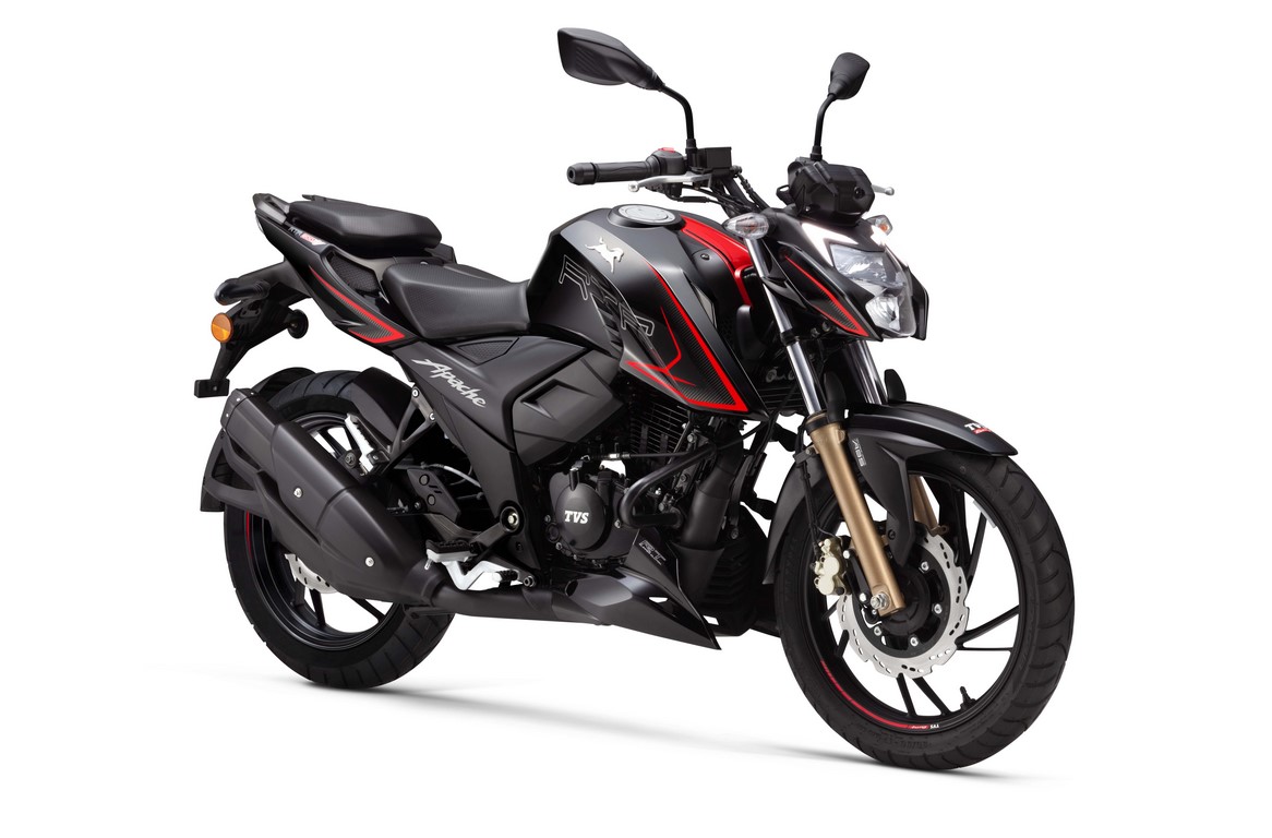 TVS Apache RTR 200 4V with Super-Moto ABS 2.
