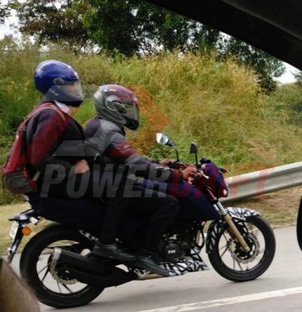 TVS Apache RTR 200 Test Mule