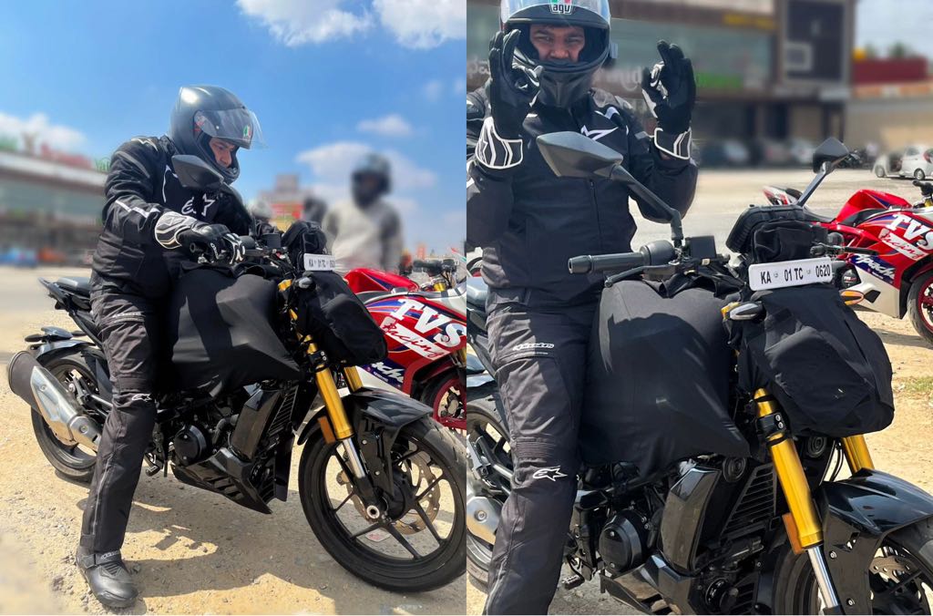 TVS Apache RTR 310 Spied