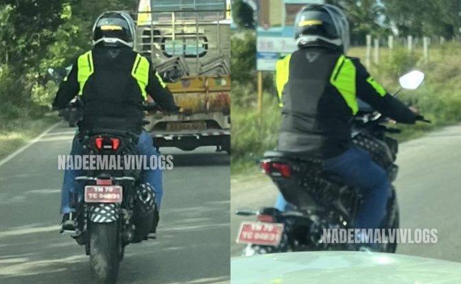 TVS Apache RTR 310 Spied