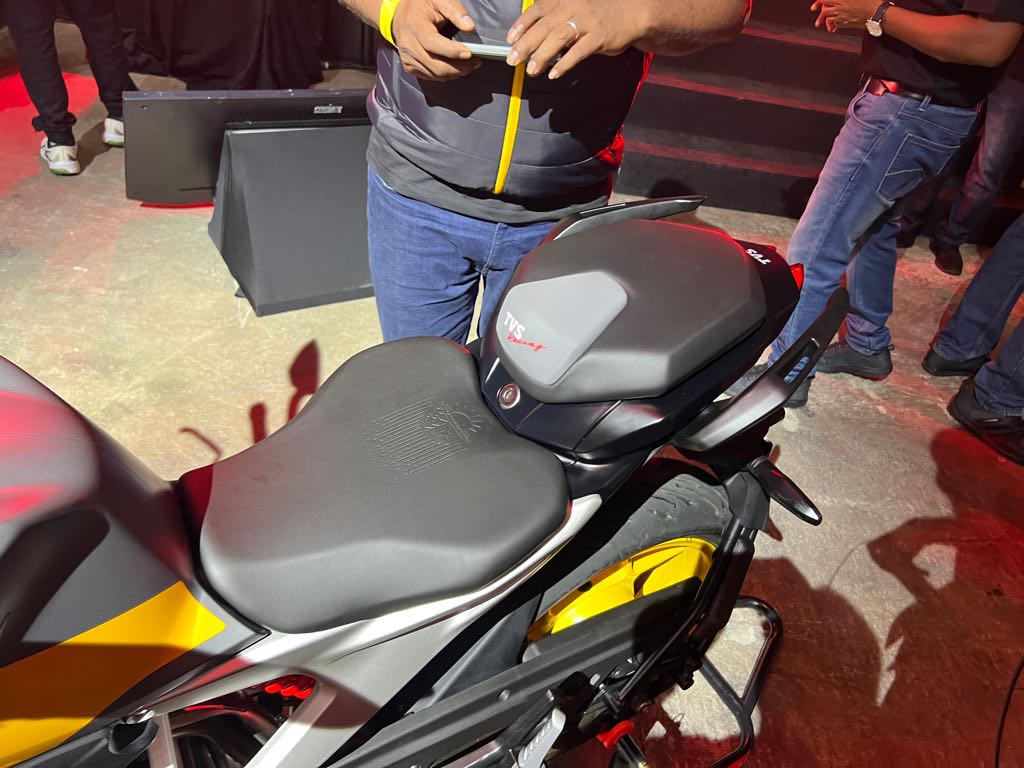 TVS Apache RTR 310 Split Seats