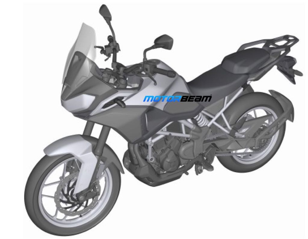 TVS Apache RTX 300 Patent