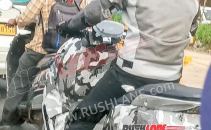 TVS Creon Spied