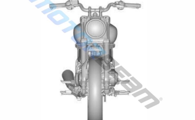 TVS Cruiser Design Patent Leak