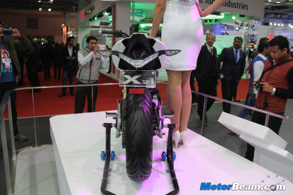 TVS Draken Rear