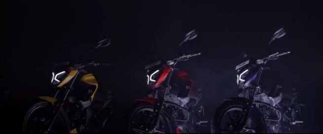 TVS Fiero Teaser Colours