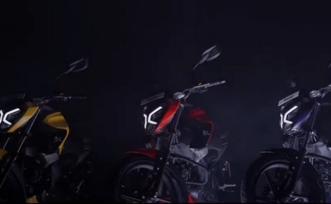 TVS Fiero Teaser Colours