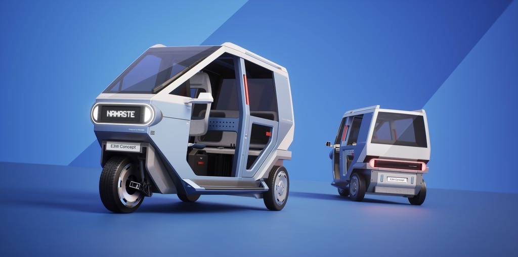 TVS Hyundai E3W Concept