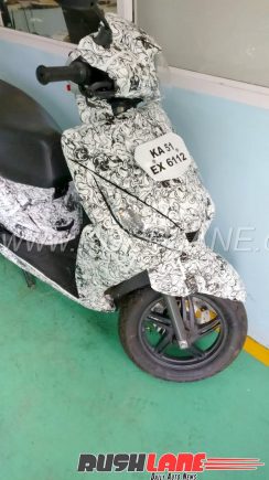 TVS Jupiter 125 Fi Front Spotted
