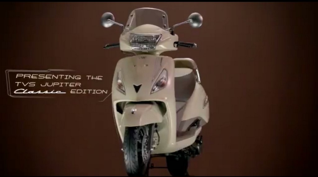 TVS Jupiter Classic Edition Front