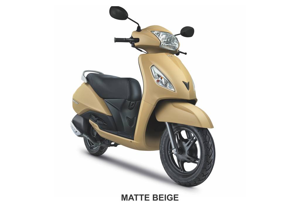 TVS Jupiter Matte Beige