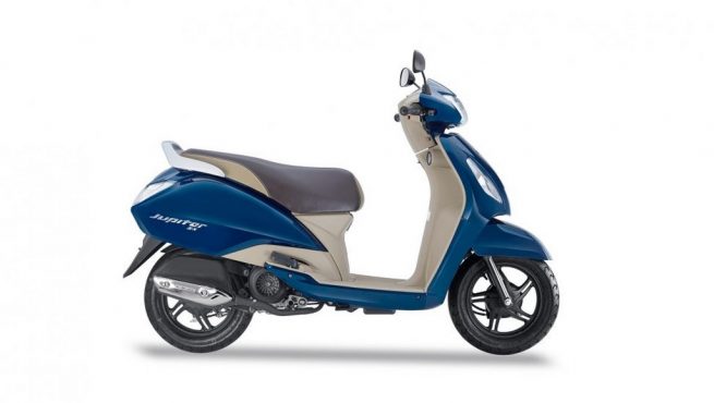 TVS Jupiter ZX Starlight Blue