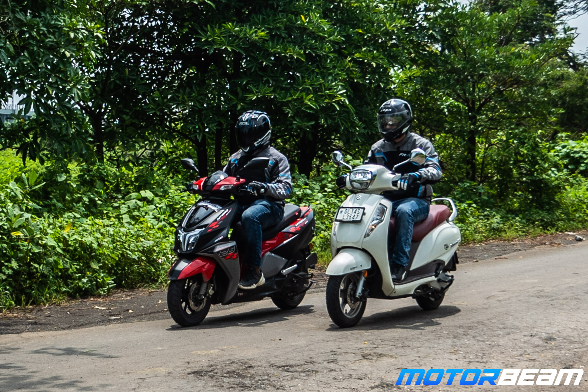 TVS NTorq 125 vs Suzuki Access 125 Comparison Review 11