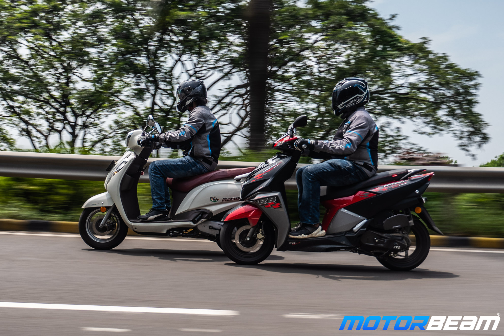 TVS NTorq 125 vs Suzuki Access 125 Comparison Review 15