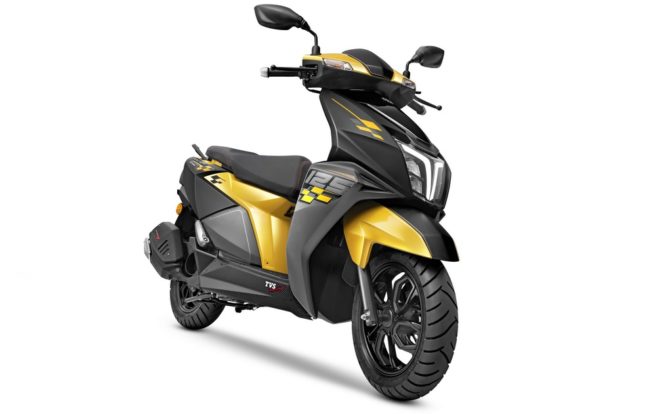 TVS NTorq Race Edition Yellow & Black