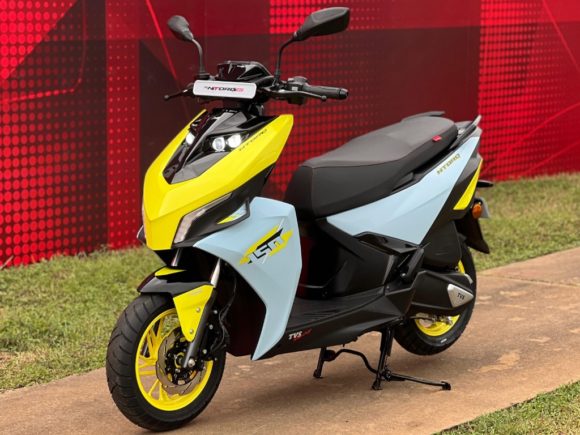 TVS Ntorq 150 front