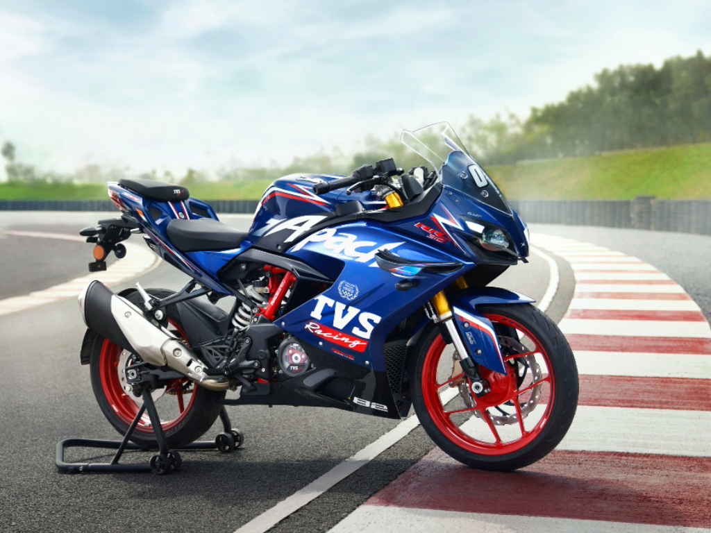 TVS RR 310 side