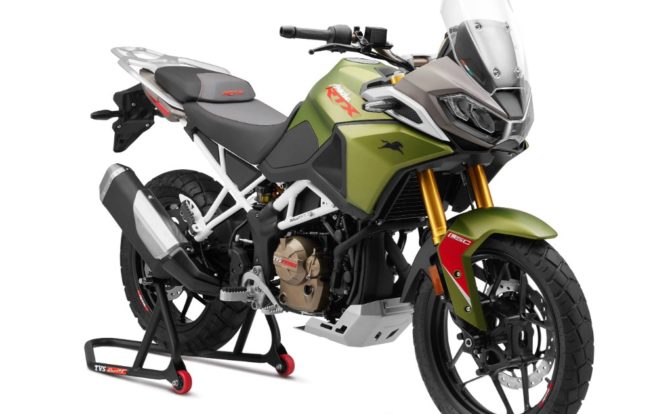 TVS RTX 300 front