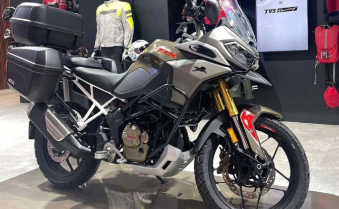 TVS RTX 300 front