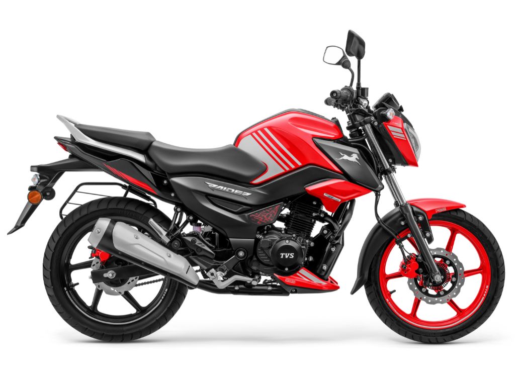 TVS Raider 125 side