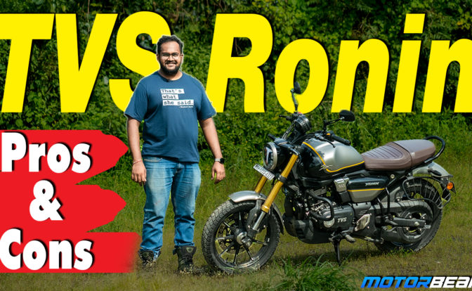 TVS Ronin - Pros & Cons Video