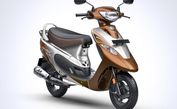 TVS Scooty Pep+ Mudhal Kadhal Edition