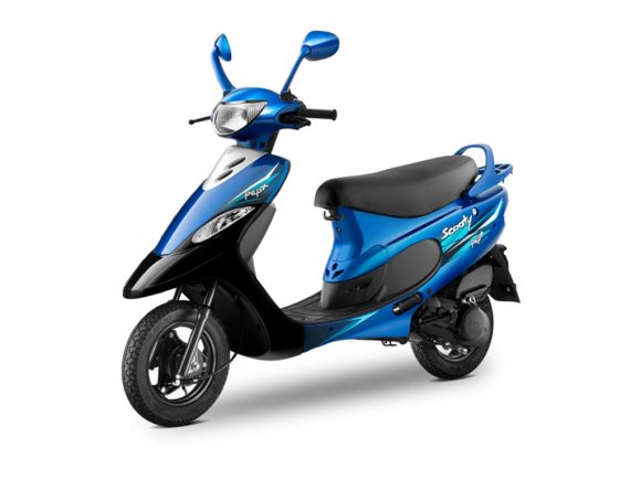 TVS Scooty Pep Plus Blue