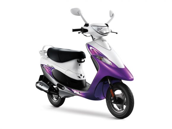 TVS Scooty Pep Plus DT Purple