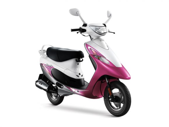 TVS Scooty Pep Plus Perry Pink Review