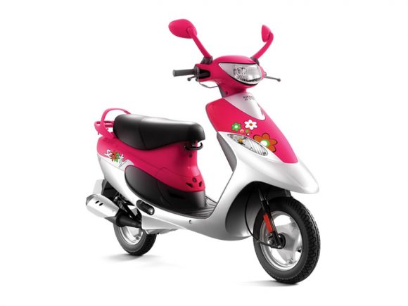 TVS Scooty Pep Plus Princess Pink Price